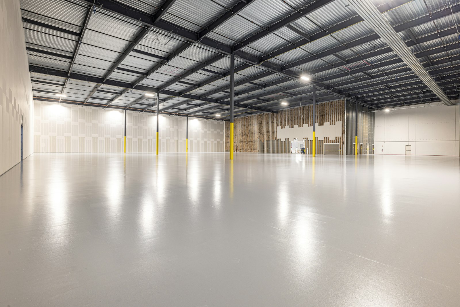 Example of a polished, hard-wearing floor finish